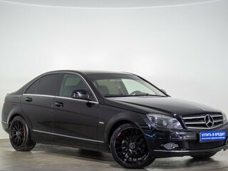 2007 Mercedes-Benz C-Класс 230 III (W204), чёрный, 1149000 рублей, вид 1