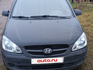 2008 Hyundai Getz I Рестайлинг, чёрный, 470000 рублей, вид 1