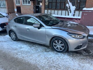 2013 Mazda 3 III (BM), серебристый, 990000 рублей, вид 3