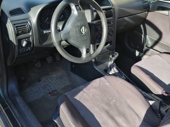 1998 Opel Astra G, зелёный, 300000 рублей - вид 6