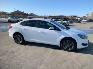 2014 Opel Astra J Рестайлинг, белый, 490000 рублей, вид 2