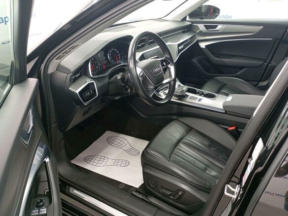 2021 Audi A6 40 TFSI V (C8), чёрный - вид 7