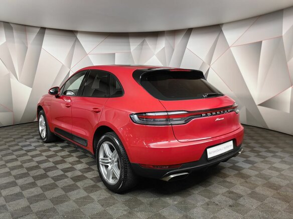 2020 Porsche Macan I Рестайлинг, красный - вид 3