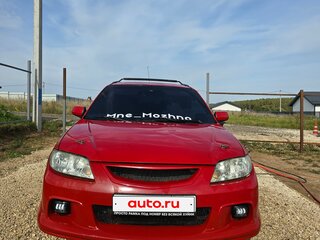 2001 Mazda Protege5 III (BJ), красный, 290000 рублей, вид 2