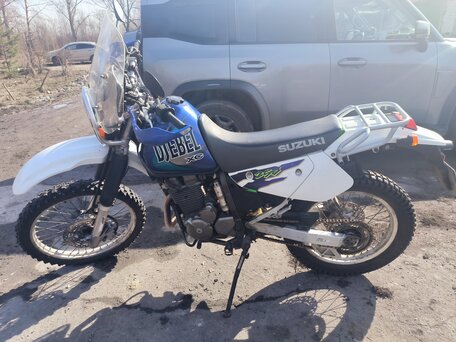 2001 Suzuki Djebel 250, синий, 380000 рублей, вид 3