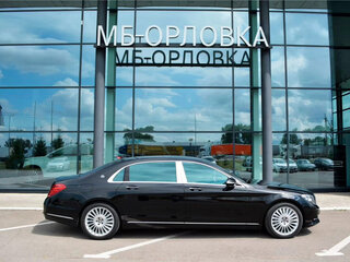 2015 Mercedes-Benz Maybach S-Класс 500 I (X222), чёрный, 4900000 рублей, вид 3