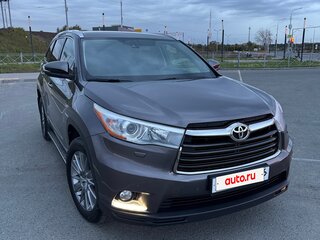 2014 Toyota Highlander III (XU50), серый, 3050000 рублей, вид 4