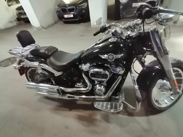 2021 Harley-Davidson Fat Boy, чёрный, 2750000 рублей - вид 1