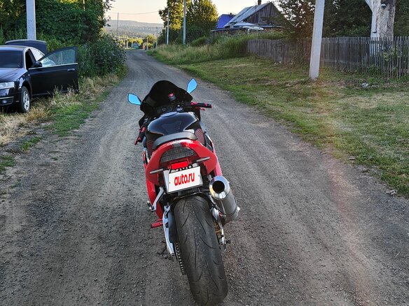 2002 Honda CBR 954RR Fireblade, красный, 425000 рублей - вид 5