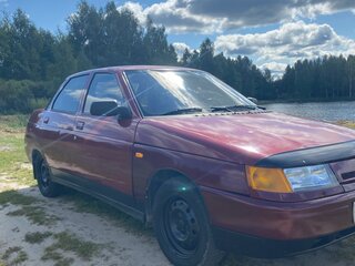 2001 Lada (ВАЗ) 2110, красный, 115000 рублей, вид 2