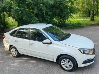 2019 Lada (ВАЗ) Granta I Рестайлинг, белый, 515000 рублей, вид 4