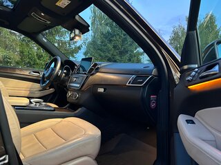 2016 Mercedes-Benz GLS 350 d I (X166), коричневый, 3950000 рублей, вид 3