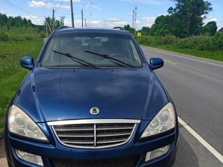 2009 SsangYong Kyron 5-speed I Рестайлинг, синий, 1100000 рублей, вид 1