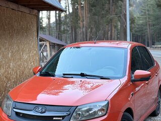 2017 Lada (ВАЗ) Granta Sport I, оранжевый, 775000 рублей, вид 4