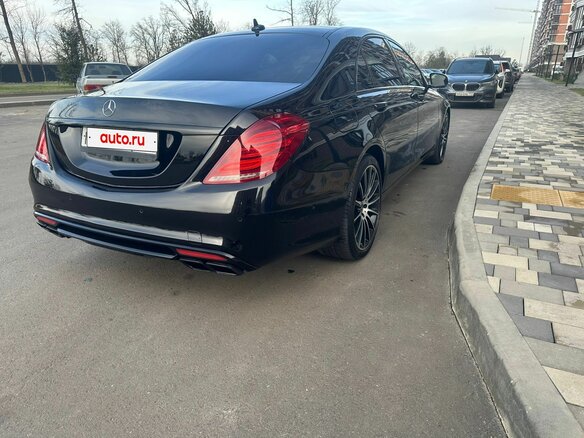 2014 Mercedes-Benz S-Класс 350 CDI BlueTEC Long 7G-TRONIC VI (W222, C217), чёрный, 3650000 рублей - вид 4