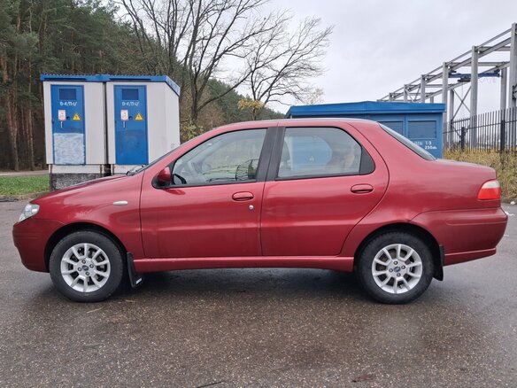 2008 Fiat Albea I Рестайлинг, красный, 570000 рублей - вид 13