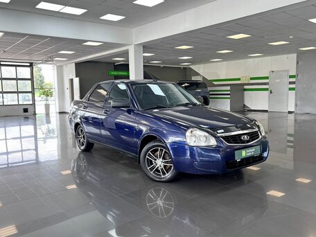 2013 Lada (ВАЗ) Priora I Рестайлинг, синий, 415000 рублей, вид 5