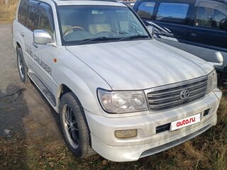 2003 Toyota Land Cruiser 100 Series Рестайлинг 1, белый, 2500000 рублей, вид 1