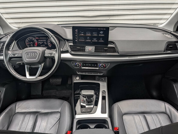 2021 Audi Q5 45 TFSI II (FY) Рестайлинг, зелёный, 4490000 рублей - вид 14
