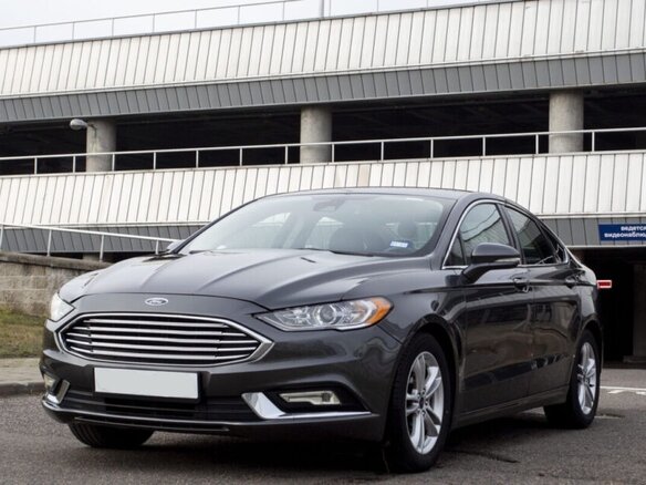 2018 Ford Fusion (North America) II Рестайлинг, серый, 1200000 рублей - вид 1