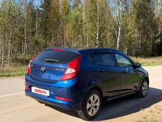 2015 Hyundai Solaris I Рестайлинг, синий, 1200000 рублей, вид 4