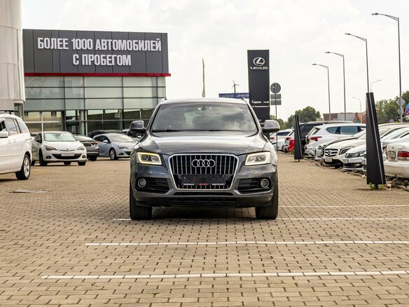 2014 Audi Q5 I (8R) Рестайлинг, серый - вид 1