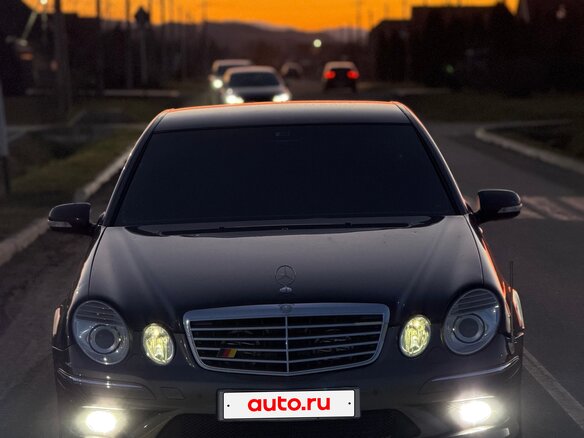 2007 Mercedes-Benz E-Класс 200 III (W211, S211) Рестайлинг, чёрный, 1390000 рублей - вид 9