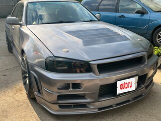1998 Nissan Skyline X (R34), серый, 1000000 рублей, вид 4