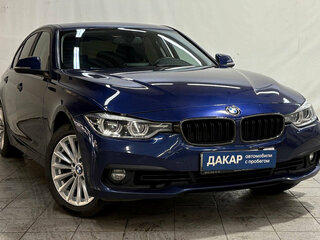 2017 BMW 3 серии 318i VI (F3x) Рестайлинг, синий, 1570000 рублей, вид 3