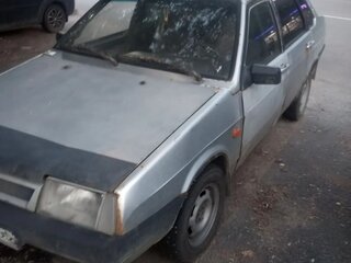 2003 Lada (ВАЗ) 21099, серебристый, 50000 рублей, вид 1