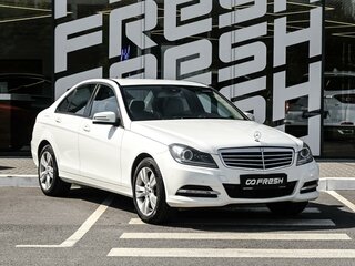 2012 Mercedes-Benz C-Класс 180 III (W204) Рестайлинг, белый, 1609000 рублей, вид 1