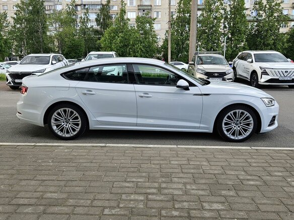 2019 Audi A5 II (F5), белый - вид 1
