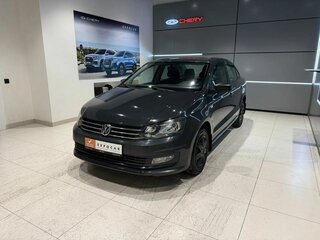 2015 Volkswagen Polo V Рестайлинг, серый, 670000 рублей, вид 2