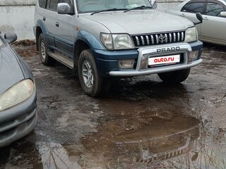 1996 Toyota Land Cruiser Prado 90 Series, серый, 1200000 рублей, вид 2