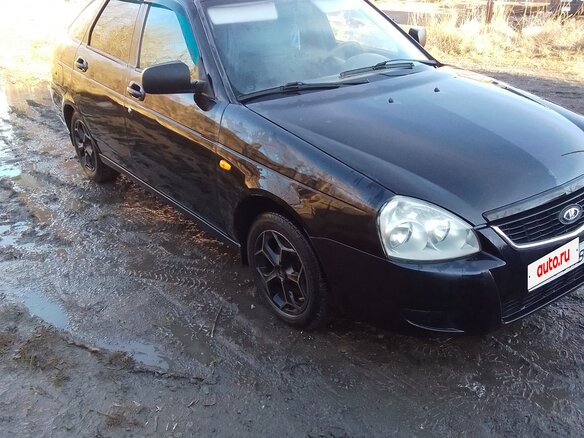 2010 Lada (ВАЗ) Priora I, чёрный, 300000 рублей - вид 1