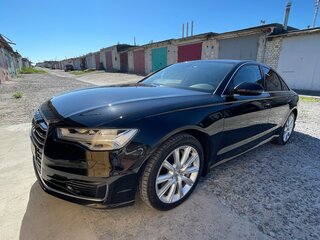 2016 Audi A6 IV (C7) Рестайлинг, чёрный, 3300000 рублей, вид 2