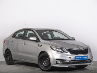 2016 Kia Rio III Рестайлинг, серебристый, 699000 рублей, вид 1