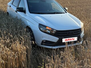 2016 Lada (ВАЗ) Vesta I, белый, 800000 рублей, вид 2