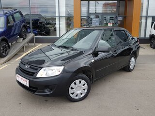 2018 Lada (ВАЗ) Granta I, чёрный, 375000 рублей, вид 1