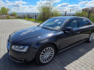 2016 Audi A8 Long III (D4) Рестайлинг, чёрный, 4250000 рублей, вид 1