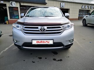 2011 Toyota Highlander II (XU40) Рестайлинг, серый, 1390000 рублей, вид 3