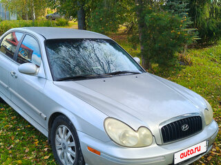 2003 Hyundai Sonata IV (EF) Рестайлинг, серебристый, 580000 рублей, вид 3