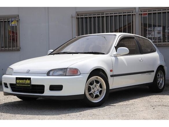 1991 Honda Civic V, белый, 2954865 рублей