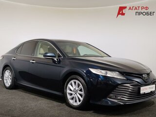 2018 Toyota Camry VIII (XV70), синий, 3090000 рублей, вид 3