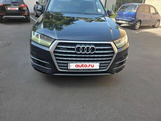 2017 Audi Q7 II (4M), синий, 3599999 рублей, вид 2