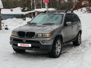 2004 BMW X5 3.0i I (E53) Рестайлинг, серый, 1400000 рублей, вид 3