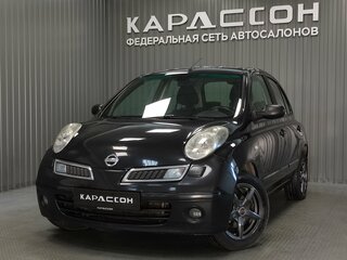 2008 Nissan Micra III (K12), чёрный, 499000 рублей, вид 1