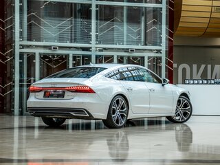 2018 Audi A7 45 TFSI II (4K), белый, 3590000 рублей, вид 4