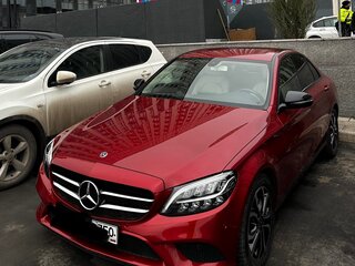 2019 Mercedes-Benz C-Класс 180 IV (W205) Рестайлинг, красный, 3199999 рублей, вид 1