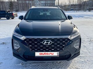 2019 Hyundai Santa Fe IV, чёрный, 3150000 рублей, вид 1
